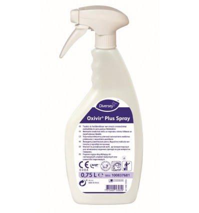 Dezinfekcija Oxivir Plus Spray 0,75l, virsmu dezinfekcijas līdzeklis