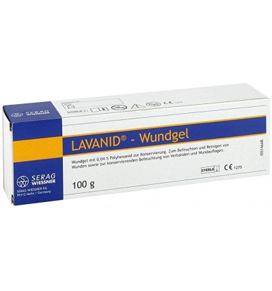 Pārsienamie materiāli un brūču kopšanas produkti LAVANID brūču gels, 100g