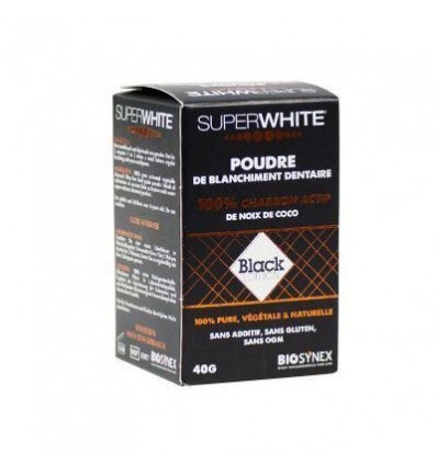 Mutes kopšanas produkti SuperWhite Baltinošs kokogles pulveris
