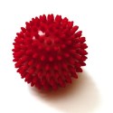 Masāžas bumba SPIKY BALL, 9cm, sarkana