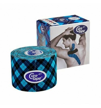 Teipošanai CureTape ART 50mm-5cm (tartan)