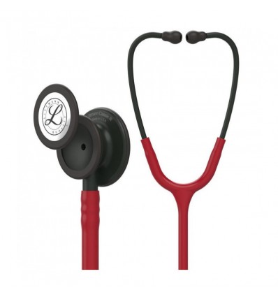 Stetoskopi un fonendoskopi Fonendoskops Littman Classic 3, sarkans ar melni matētu galvu